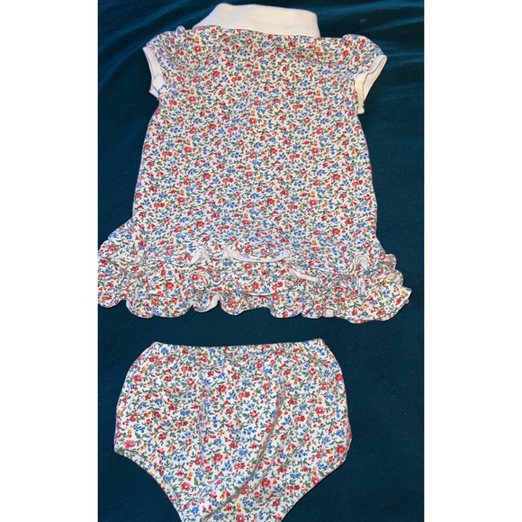 Ralph Lauren Infant Toddler Flower Dress - Picture 2 of 2